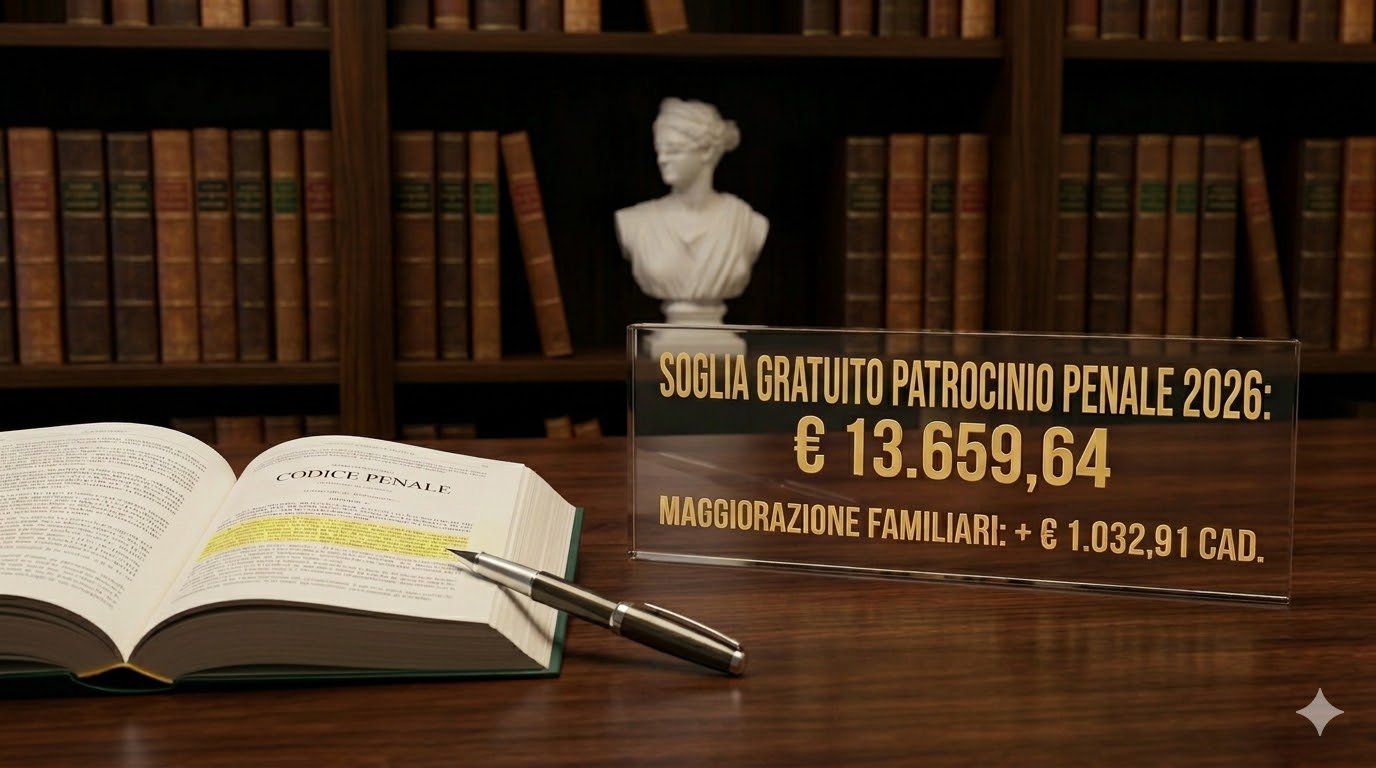 Gratuito patrocinio penale 2026: la guida completa