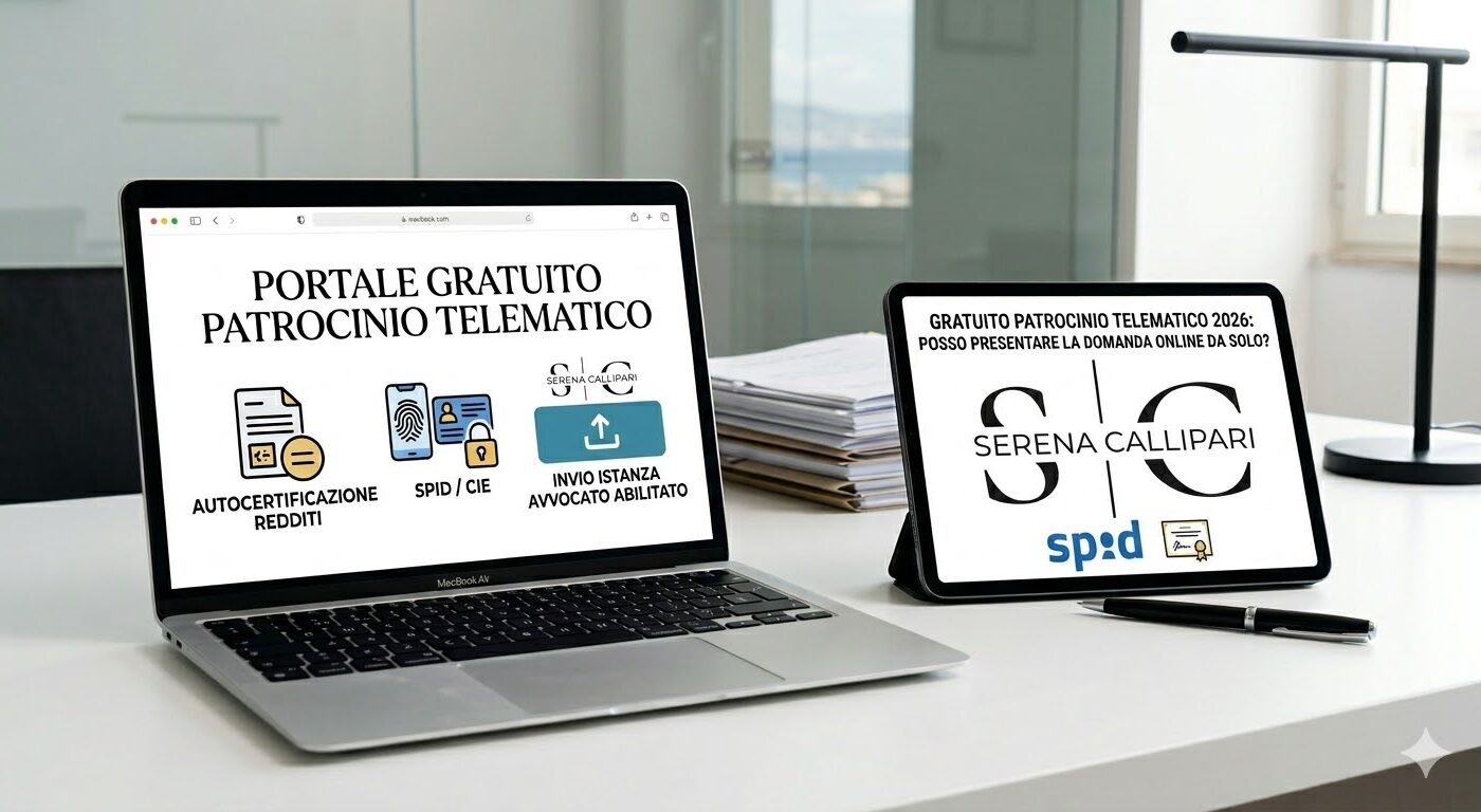 Gratuito Patrocinio Telematico 2026: posso presentare la domanda online da solo?